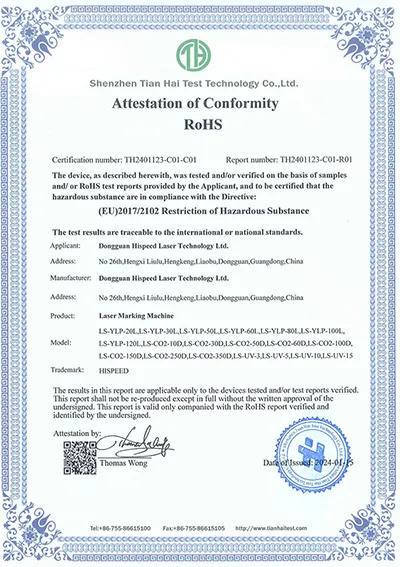 Certifications