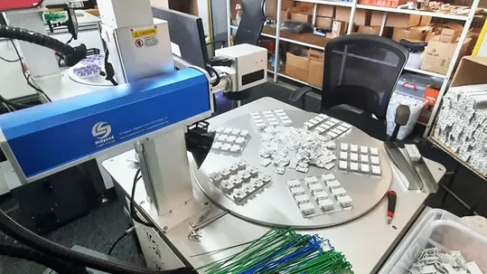 Russian Animal Ear Tag Producer Orders Six-Station Laser Marking Machines