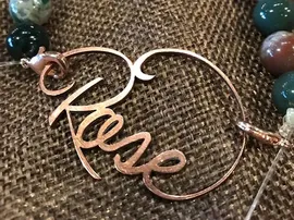 The UAE Jewelry Designer Purchases 50W Fiber Laser Marking Machine