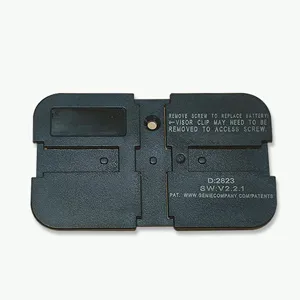 Plastic shell laser marking