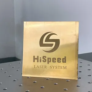 Copper block laser marking