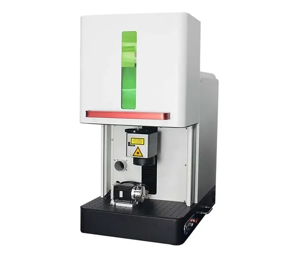 Full Enclosed Desktop Fiber Laser Marking Machine
