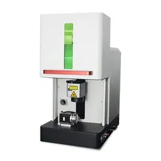 Full Enclosed Desktop Fiber Laser Marking Machine
