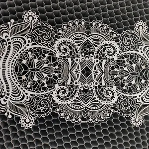 Fabric laser cutting