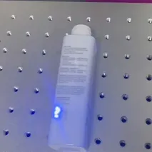 PET white bottle laser marking
