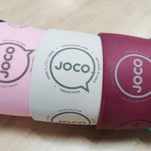 Silicone cup sleeve laser marking