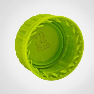 Plastic bottle cap laser marking