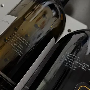 Glass wine bottle laser marking