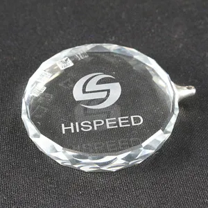 Crystal laser marking