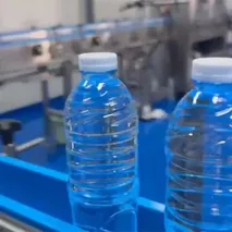 Plastic bottle laser marking