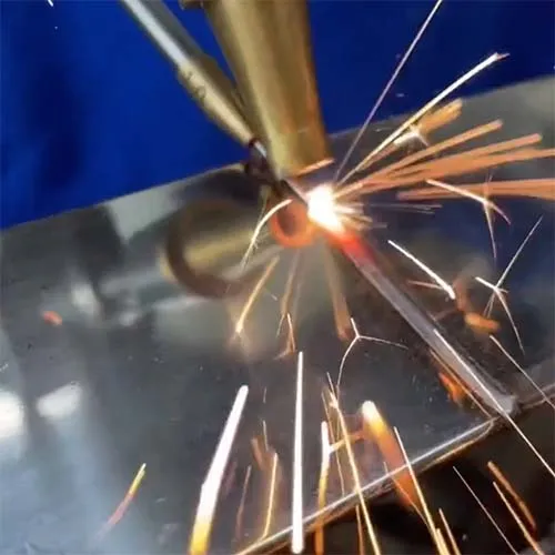 Square tube laser welding