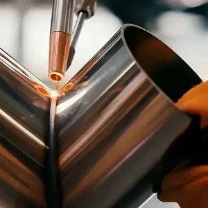 Stainless steel round tube laser welding   