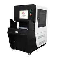 Automatic Double Station Fiber Laser Marking Machine