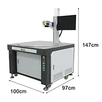 Six Station Fiber Laser Engraving Machine